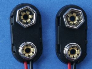 I字型硬电池扣黑色