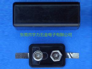 9V电池ABS胶壳电池盒